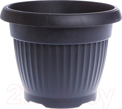 Кашпо Prosperplast Terra / DCE35-S433 (антрацит)