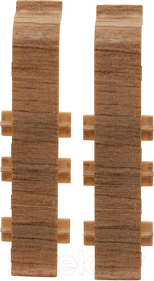Соединитель для плинтуса Grace Q03 Дуб виргинский (2шт)