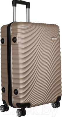 Чемодан на колесах Peterson PTN ML-29-GOLD (L, золото)