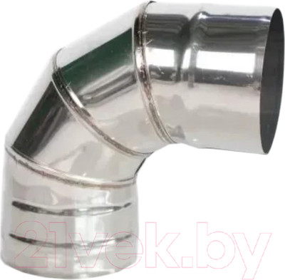 Поворот для труб Гефест Сталь 90/115 AISI 430/0.8мм 240мм