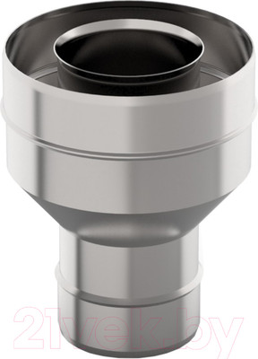 Переходник для труб Гефест Сталь 180x280 AISI 430/430 0.8мм/0.5мм (П-М) (К)