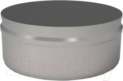 Заглушка дымохода Гефест Сталь 115x200 AISI 430/430 0.5мм/0.5мм (Н)