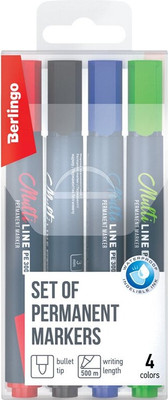 Набор маркеров Berlingo MultiLine PE300 / BMc_36409 (4цв)