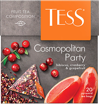 Чай пакетированный Tess Cosmopolitan Party (20пак)
