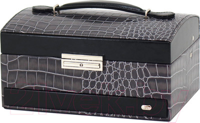 Шкатулка Jardin D'ete P6032 (антрацит)