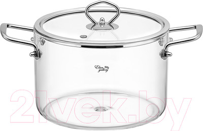 Кастрюля Elan Gallery Crystal Glass 360129