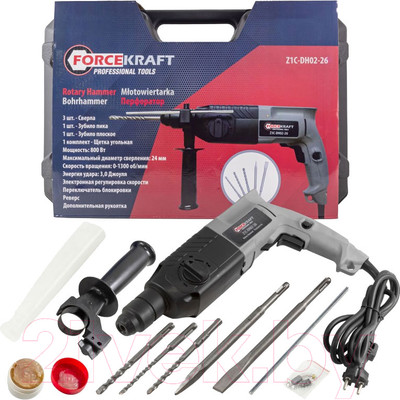 Перфоратор ForceKraft FK-Z1C-DH02-26 (51852)