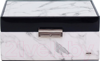Шкатулка Jardin D'ete P6271B (белый мрамор)