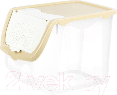 Контейнер El Casa 640342 (бежевый)