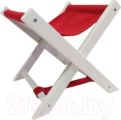 Подставка для сумки ОМурМебель SUN18 (белый/красный)