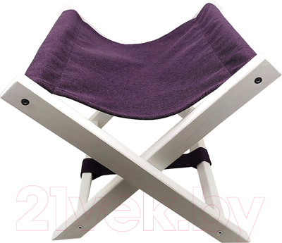 Подставка для сумки ОМурМебель Solara Purple (белый/фиолетовый)