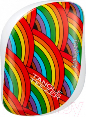 Расческа-массажер Tangle Teezer Compact Styler Rainbow Galore