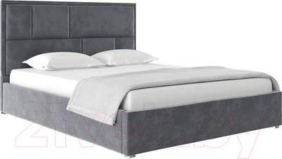 Каркас кровати НК Мебель Madison 160x200 / 72305583 (велюр серый)