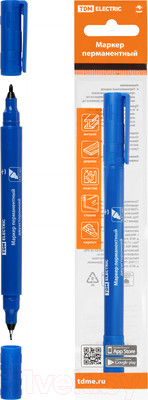 Маркер перманентный TDM SQ0594-0114 (синий)