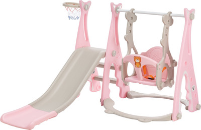 Горка-комплекс Sundays Акула WJ-A10044 (розовый)