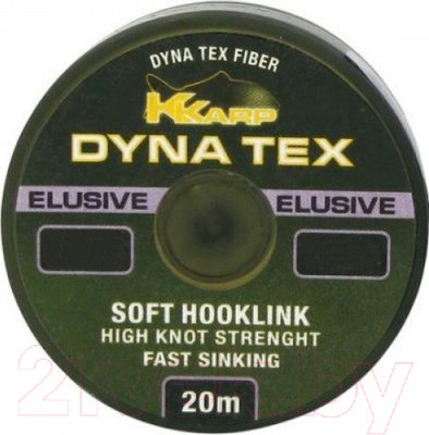 Поводок рыболовный Trabucco K-Karp Dyna Tex Elusive / 198-71-015