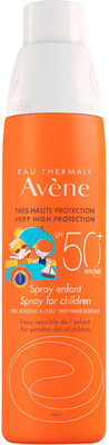 Спрей солнцезащитный Avene SPF50+ для детей (200мл)