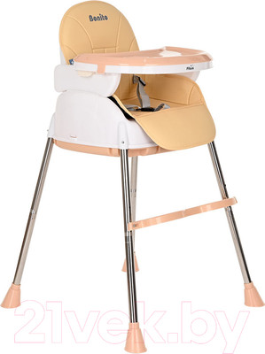 Стульчик для кормления Pituso Bonito 3 в 1 / HN-SC600-beige (бежевый)