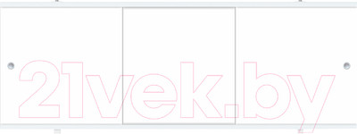 Экран для ванны МетаКам Премиум А 1.5 (белый)