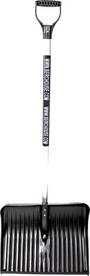 Лопата для уборки снега Berchouse №1 (с алюминиевым наконечником и черенком)