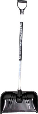 Лопата для уборки снега Berchouse №5 (с алюминиевым наконечником и черенком)
