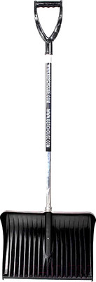 Лопата для уборки снега Berchouse №11 (с алюминиевым наконечником и сьемным черенком)