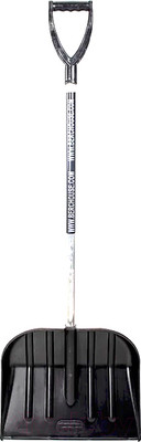 Лопата для уборки снега Berchouse №12 (с алюминиевым наконечником и сьемным черенком)