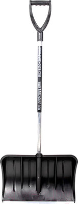 Лопата для уборки снега Berchouse №13 (с алюминиевым наконечником и съемным черенком)