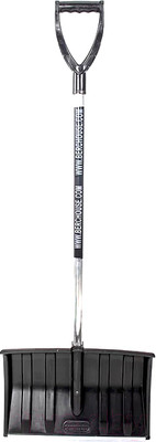 Лопата для уборки снега Berchouse №15 (с алюминиевым наконечником и сьемным черенком)