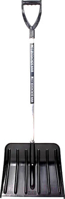 Лопата для уборки снега Berchouse №16 (с алюминиевым наконечником и сьемным черенком)