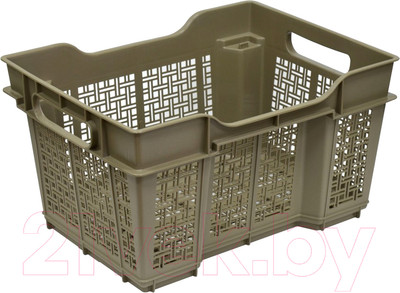 Ящик для хранения Violet V171619 (16л, капучино)