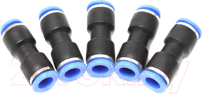 Комплект фитингов пневматических Forsage F-SPU08K (5шт)