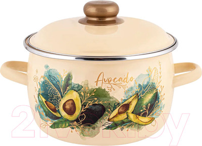 Кастрюля Appetite Avocado 1MC201P (4л)