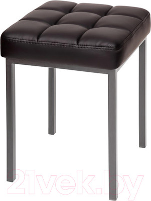 Табурет Древпром Пуф ДП3-08 (графит/темно-серый)