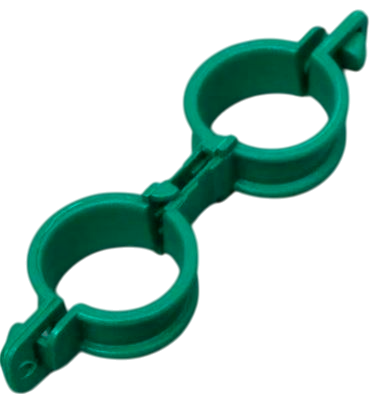 Набор зажимов садовых No Brand Клипса / 50114 (100шт)