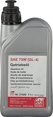 Трансмиссионное масло Febi Bilstein 75W GL4 / 21829 (1л)