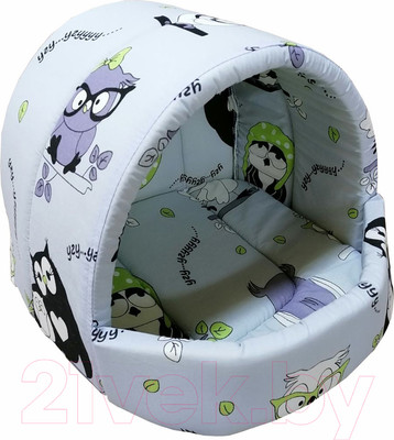 Домик для животных Happy Friends Эстрада Совы / stm 557