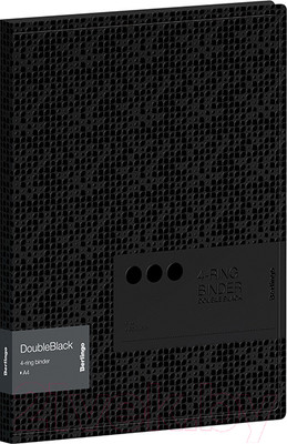 Папка для бумаг Berlingo DoubleBlack / RB4_4D701 (черный)