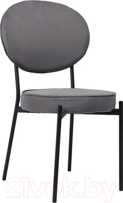 Стул Listvig Luk (антрацитовый velutto 32/черный)