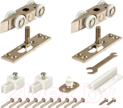 Ролики для раздвижных дверей Armadillo DIY Comfort 80x4 Kit (877+882)