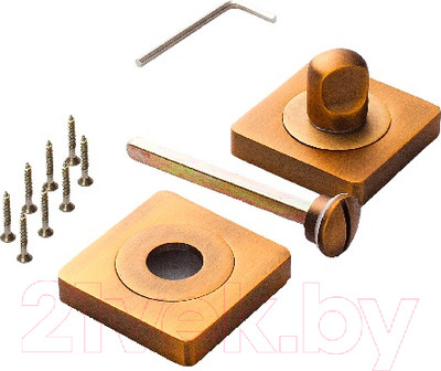 Фиксатор дверной защелки Ренц INBK 02 CF (кофе)