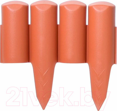 Бордюр садовый Prosperplast Border IPBO-R624 (терракот)