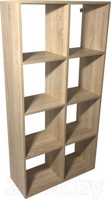 Стеллаж Genesis Мебель 71x28x140 (сонома)