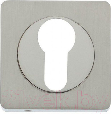 Накладка на цилиндр Ренц INET 02 SN/NP (никель матовый/никель блестящий)