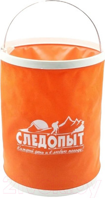 Складное ведро Следопыт 40 / PF-CT-F18 (13л, оранжевый)