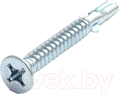 Саморез ЕКТ С крыльчаткой 4.8х45 сверло / B009520 (60шт, цинк)