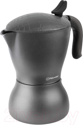 Гейзерная кофеварка Rondell Escurion Grey Induction RDA-1274