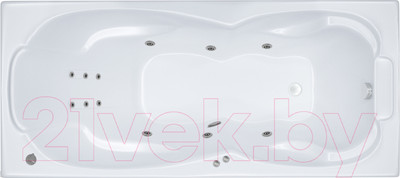 Ванна акриловая Triton Персей 190x90 Стандарт Flat (с гидромассажем)