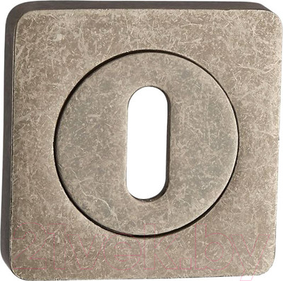 Накладка под сувальдный ключ Ренц INOB 02 SL (серебро античное)