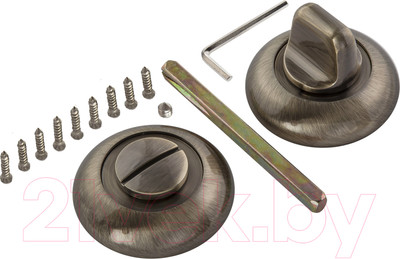 Фиксатор дверной защелки Ренц INBK 08 AB (бронза античная)